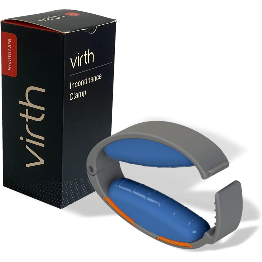 Virth Incontinence Clamp front view medical device for men