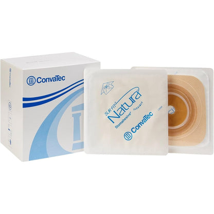ConvaTec Sur-Fit Natura Stomahesive Wafer front view ostomy skin barrier