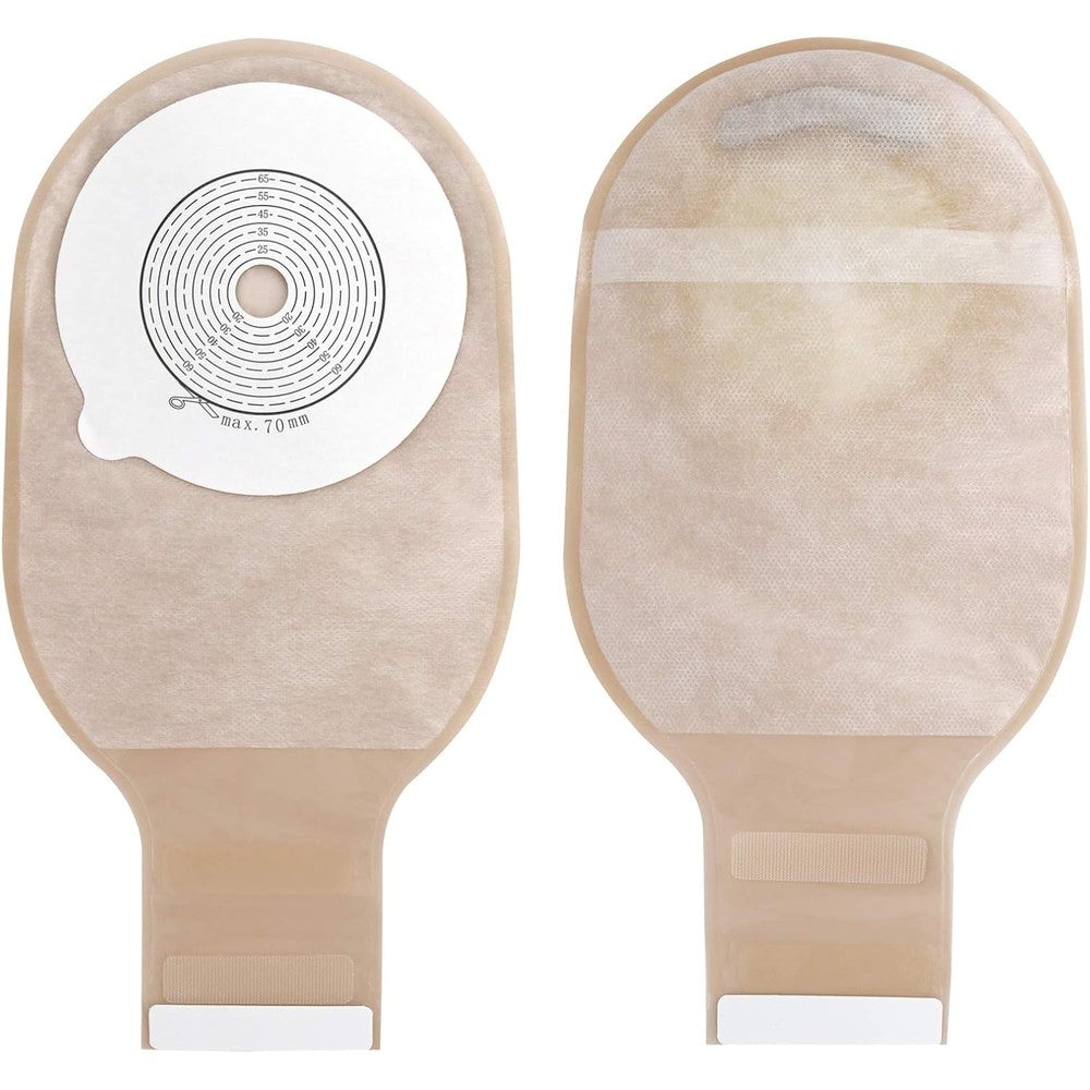 YEYSXSY one piece drainable ostomy colostomy bags box packaging front view