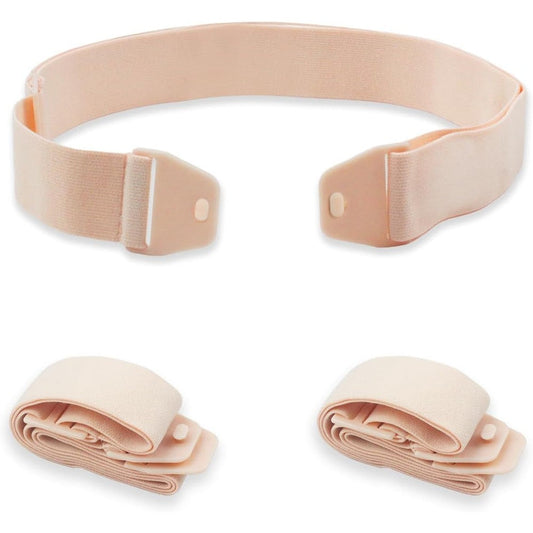 Generic Adjustable Ostomy Support Belt 2 pack front view
