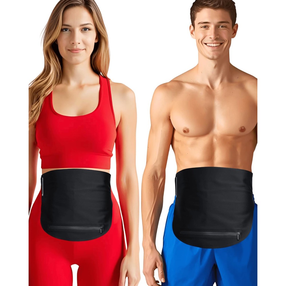 Caredgitz Ostomy Belt front view for ostomy support
