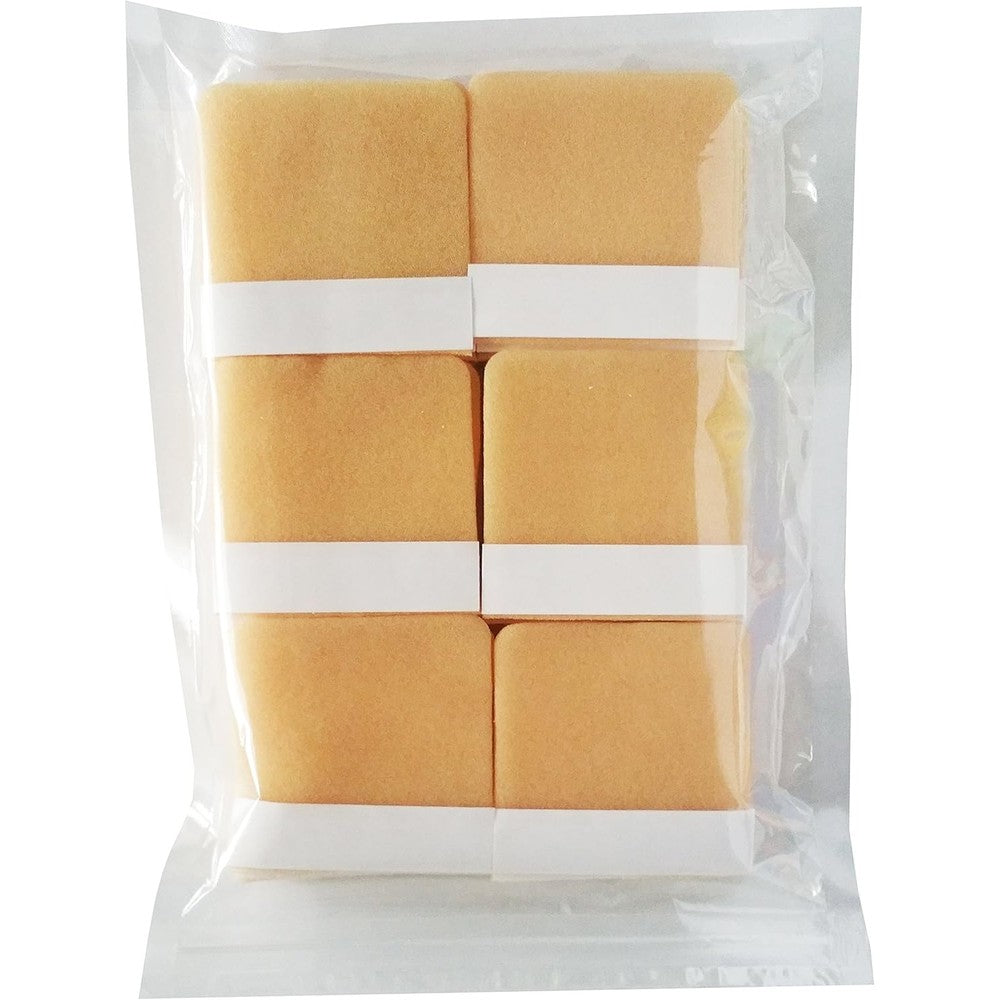 Romet Stoma Foam Filter front view of beige medical grade foam