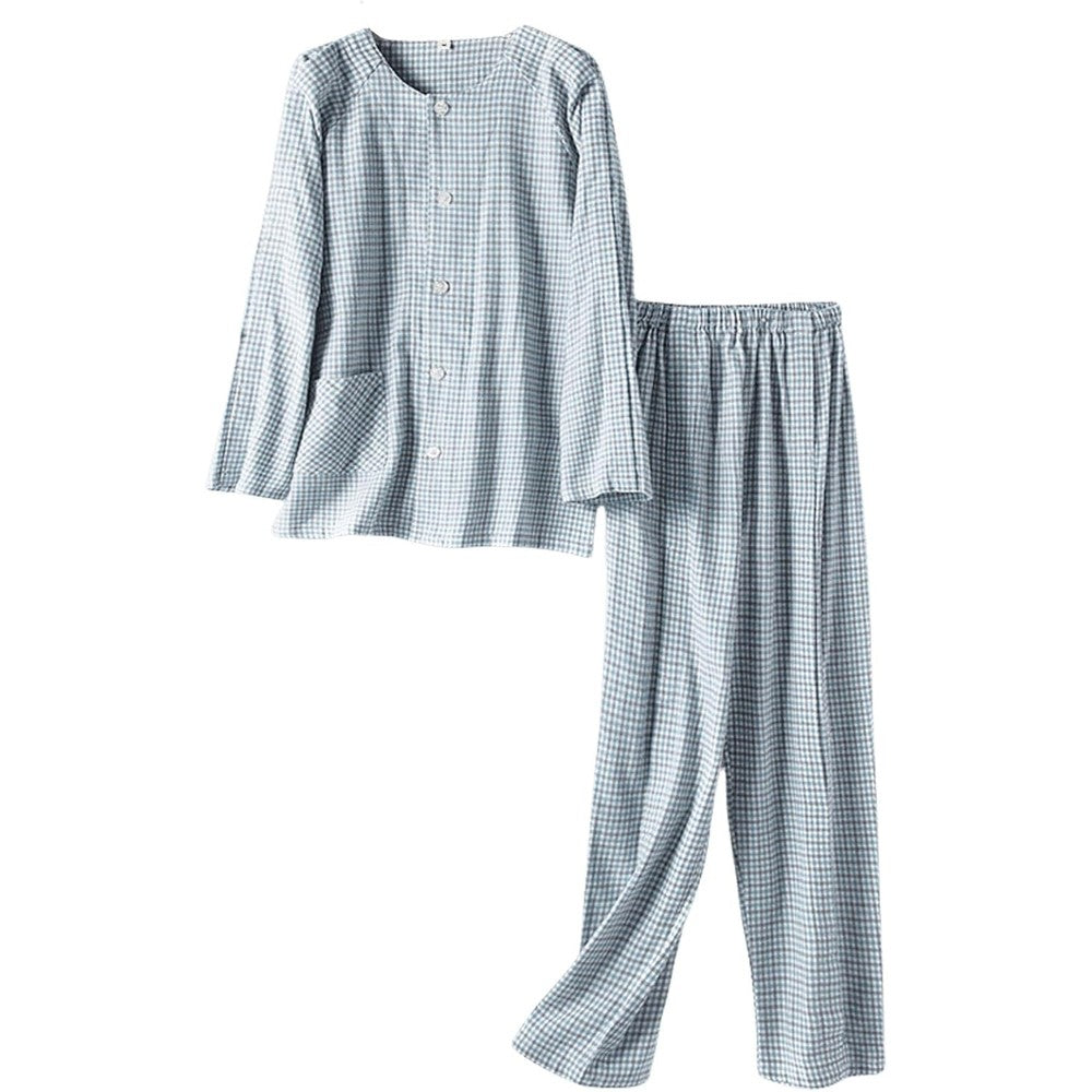 DEEYOTA Patient Gown front view for professional medical care