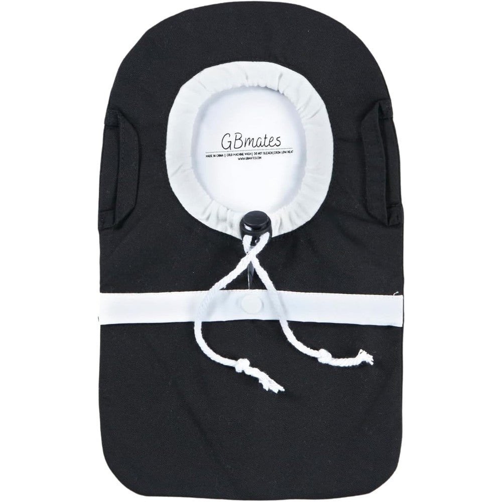 GBmates Ostomy Bag Cover front view showing spring flowers pattern.