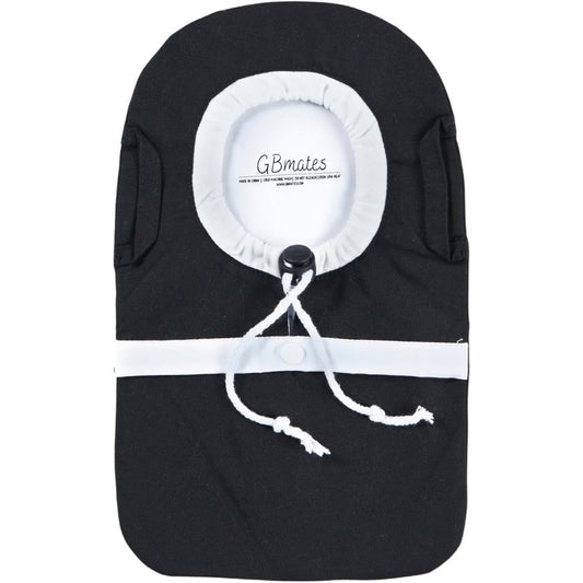 GBmates Ostomy Bag Cover front view showing spring flowers pattern.