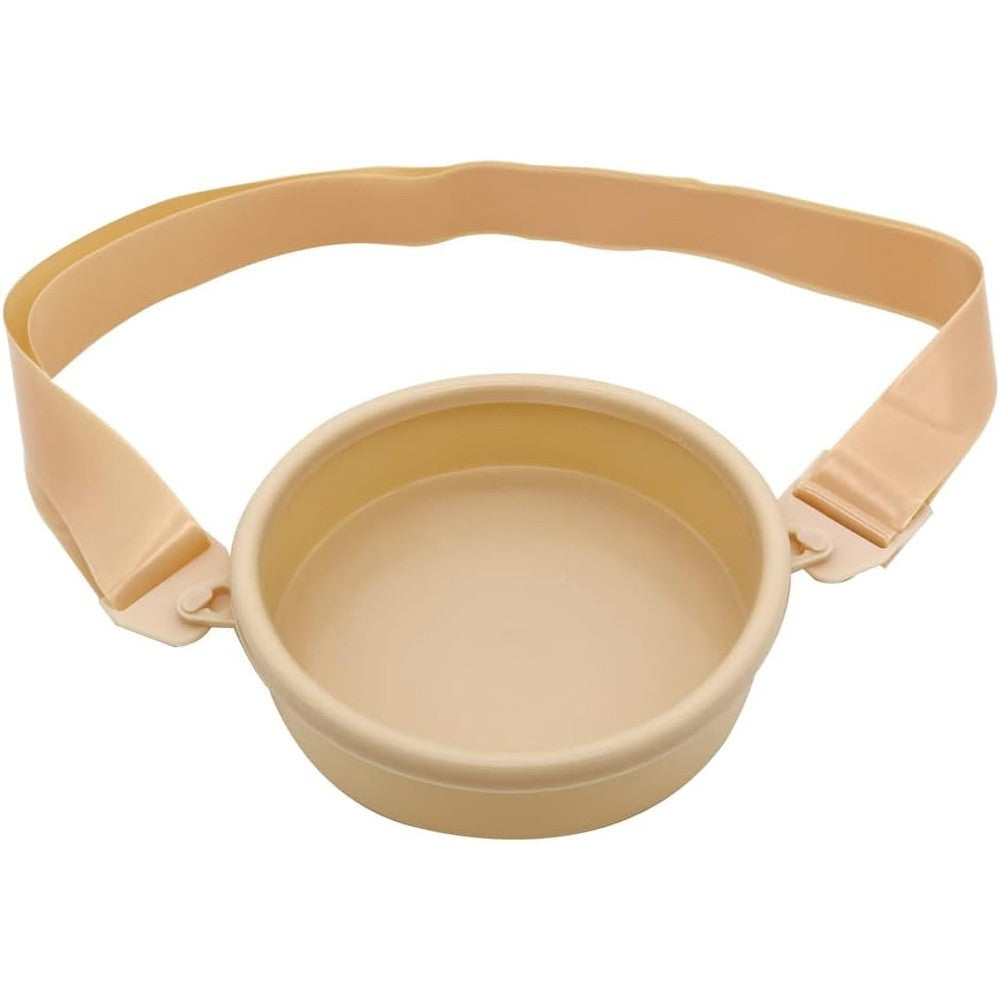 YEYSXSY Ostomy Waterproof Bath Cover front view silicone stoma protector