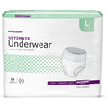 McKesson Ultimate adult incontinence underwear front view packaging