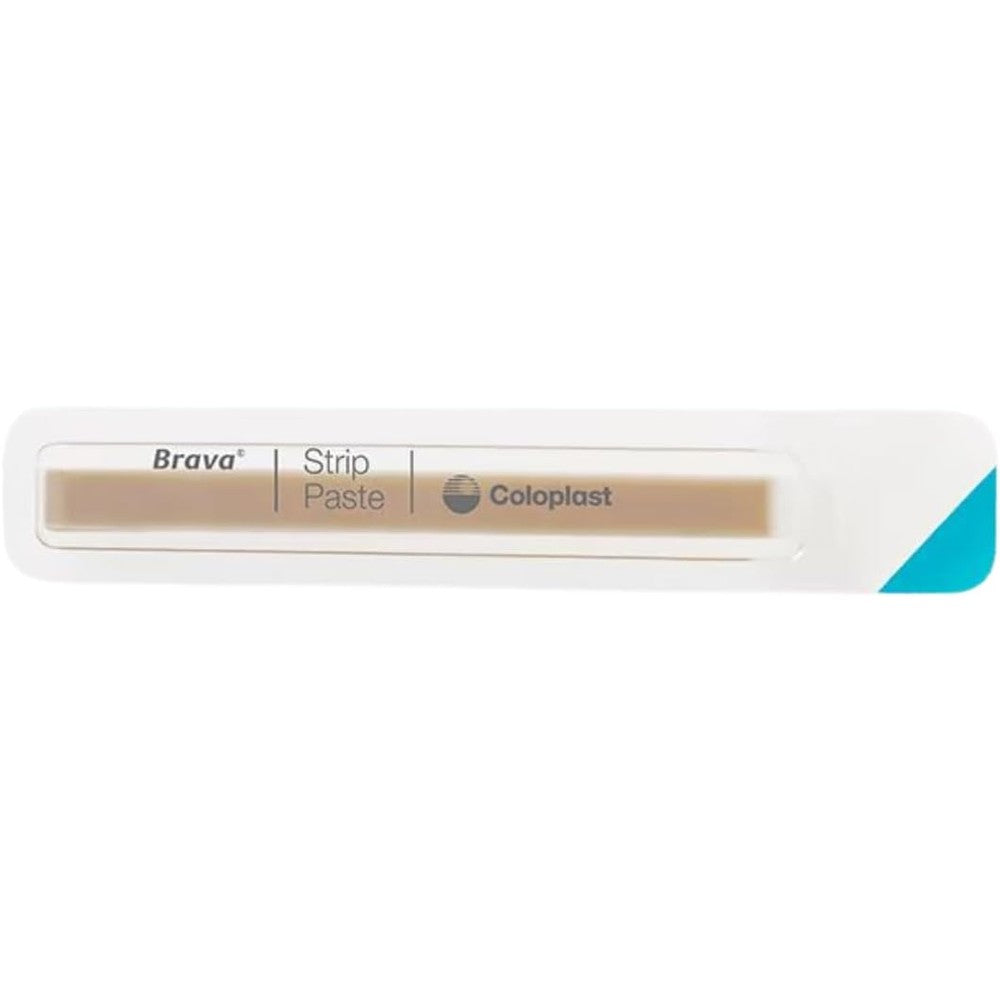 Coloplast Brava Ostomy Strip Paste front view pack of ten for stoma care