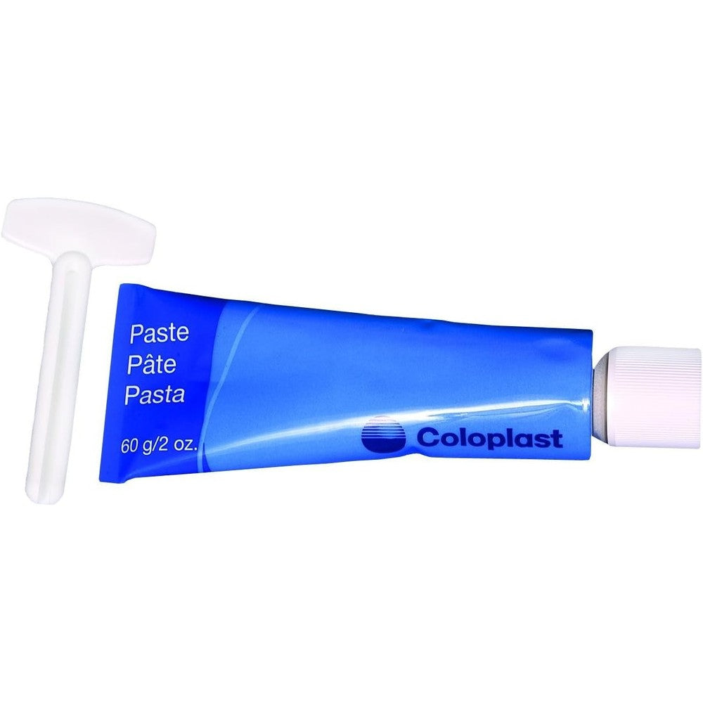 Coloplast Ostomy Paste With Pectin sixty gram tube front view authentic stoma care product