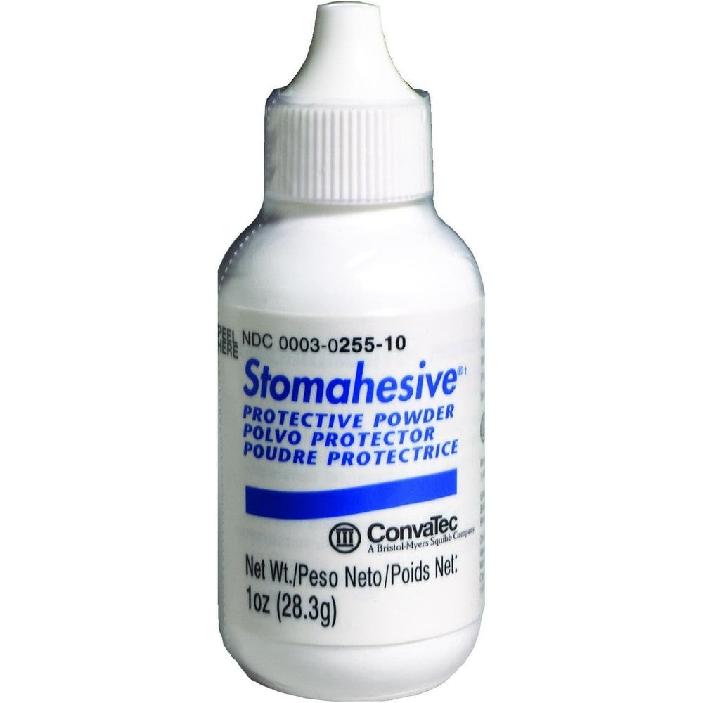 ConvaTec Stomahesive Protective Powder 1 Ounce Bottle front view authentic ostomy skin care accessory