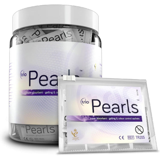 Trio Pearls Odour Reducing Gelling Sachets TR205 front packaging view