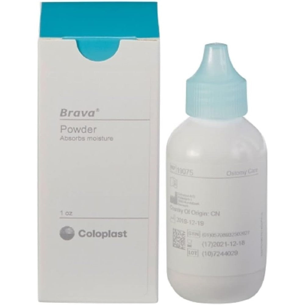 Coloplast Brava Ostomy Barrier Powder front view premium medical skin protection