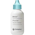 Coloplast Brava Ostomy Protective Powder 1 Ounce bottle front view for stoma moisture care.