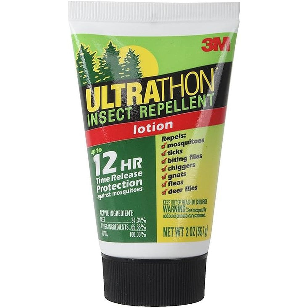 3M Ultrathon insect repellent lotion three pack front view long lasting mosquito defense