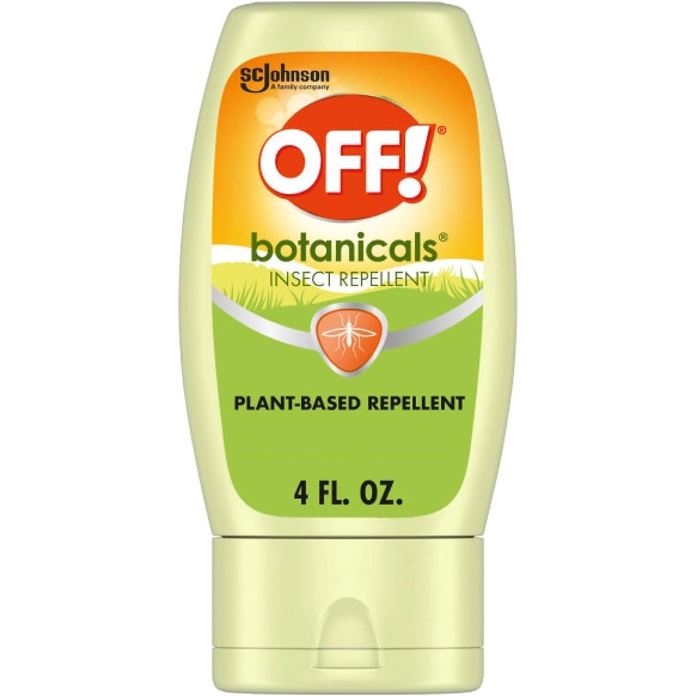 OFF! Botanicals Insect Repellent Lotion four ounce front bottle view plant based bug spray alternative