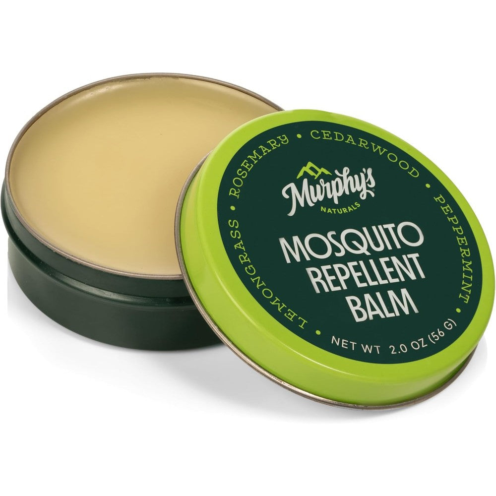 Murphy's Naturals Mosquito Repellent Balm front view of travel tin