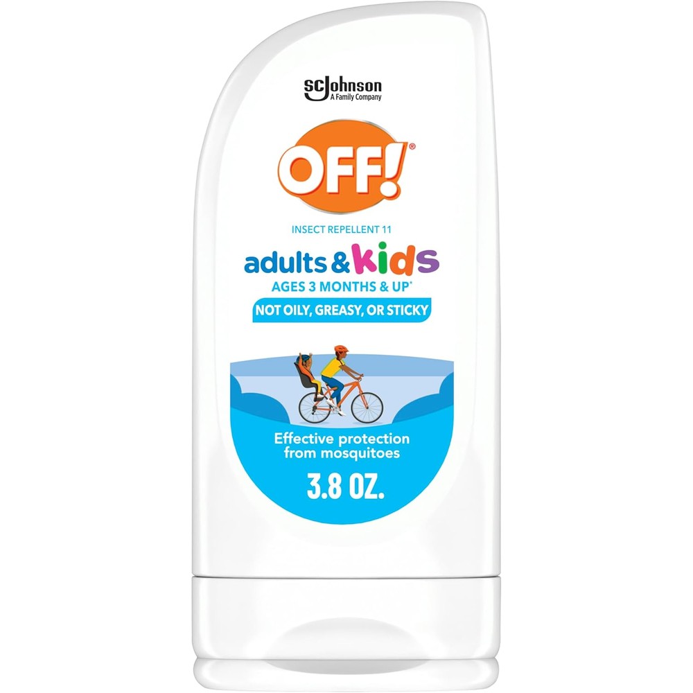 OFF! Insect Repellent Lotion for Adults and Kids front view packaging showing the Picaridin formulation.