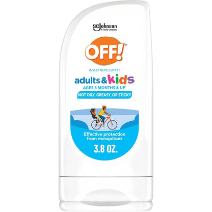 OFF! Insect Repellent Lotion for Adults and Kids front view packaging showing the Picaridin formulation.
