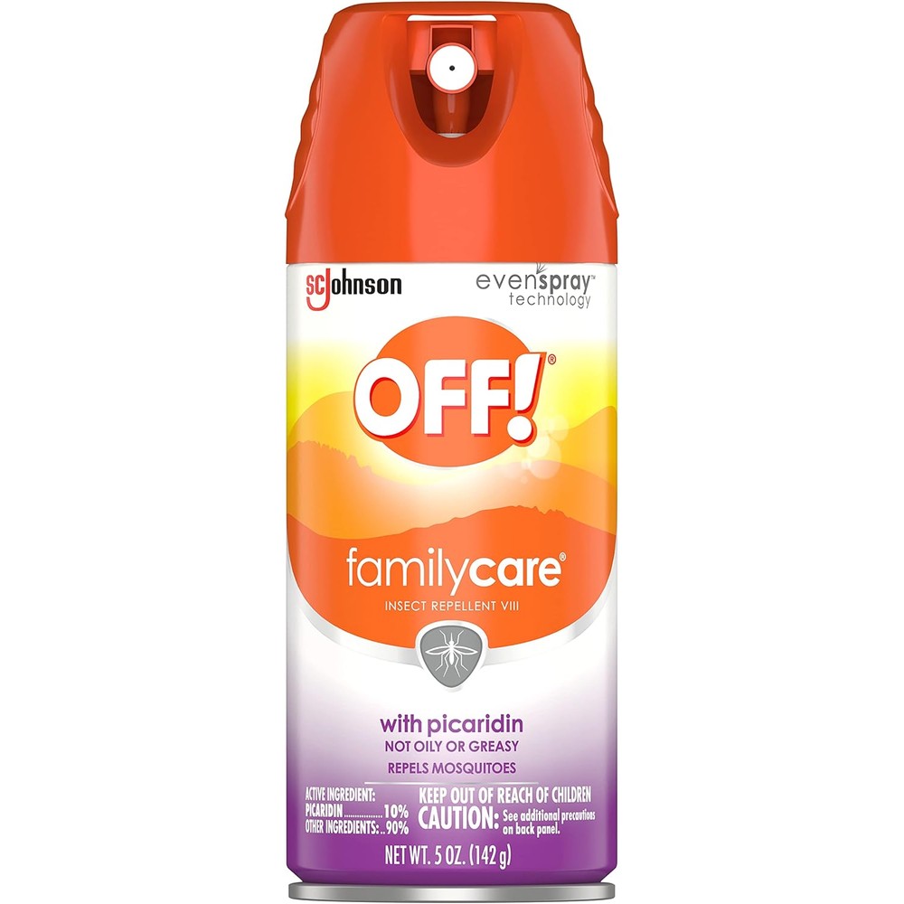 OFF! FamilyCare Insect and Mosquito Repellent Aerosol five ounce can front view