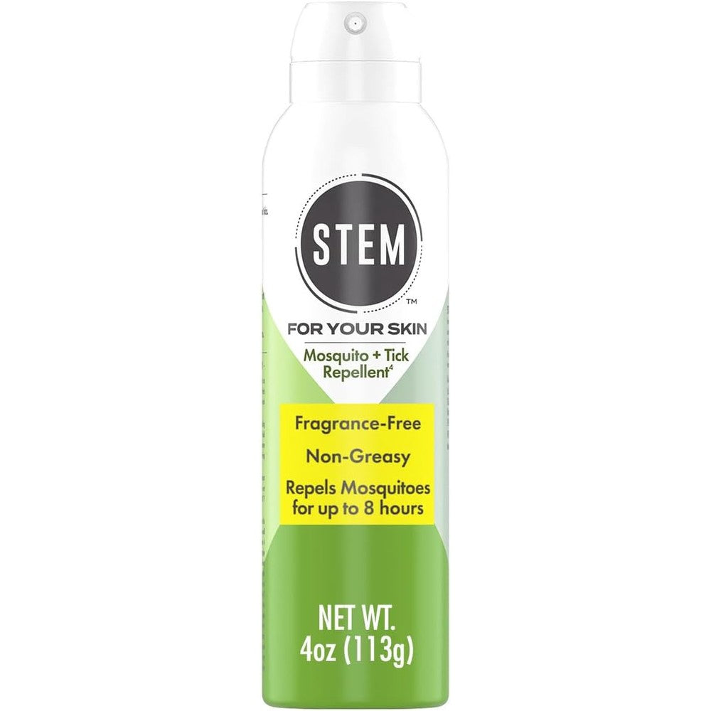 Stem Mosquito and Tick Repellent front bottle view