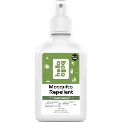 Hello Bello Mosquito Repellent Spritz 6.7 Fluid Ounce bottle front view