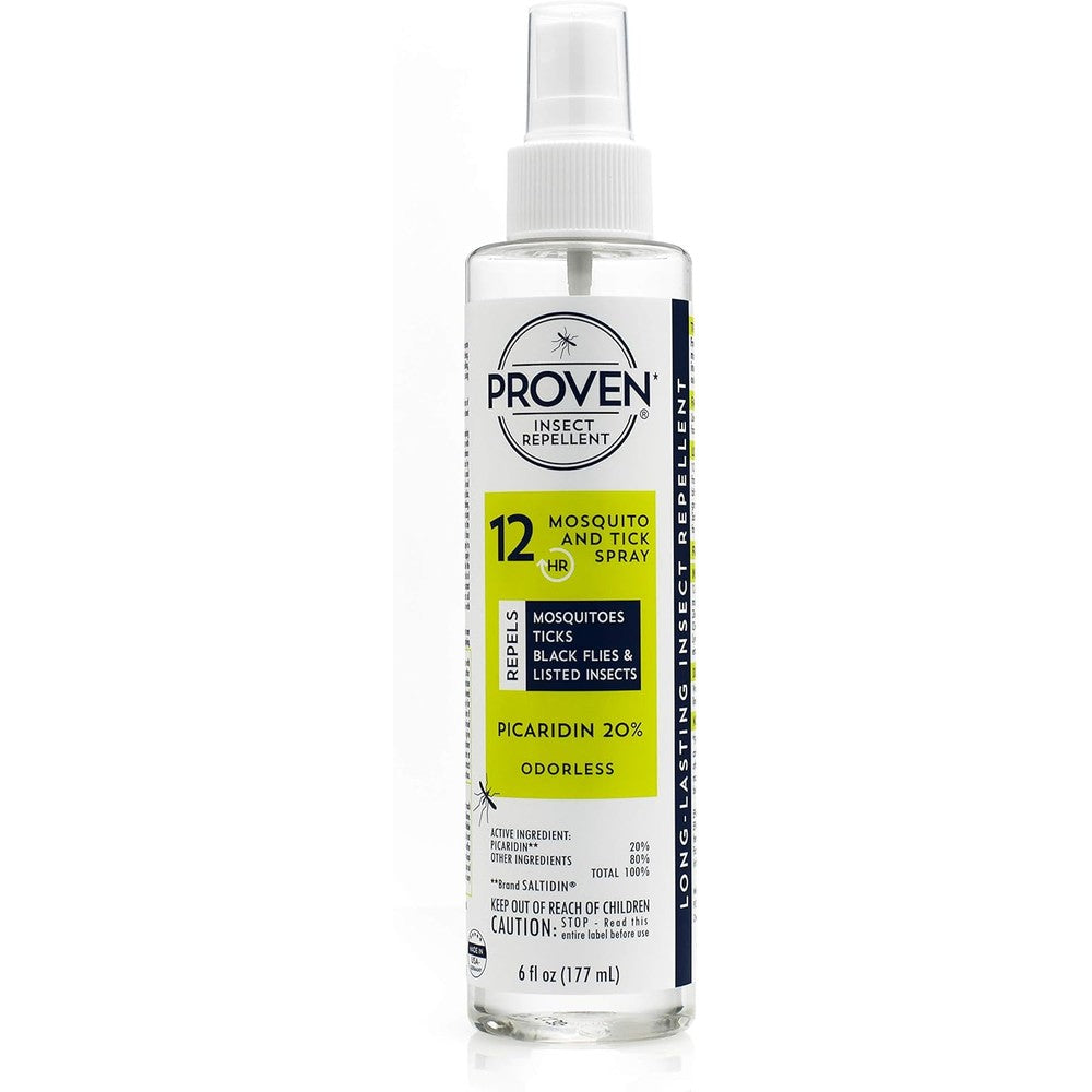 Proven insect repellent spray front view of 6 ounce bottle