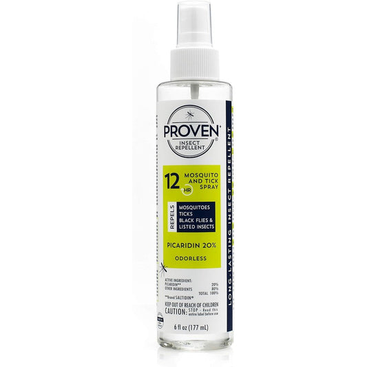 Proven insect repellent spray front view of 6 ounce bottle