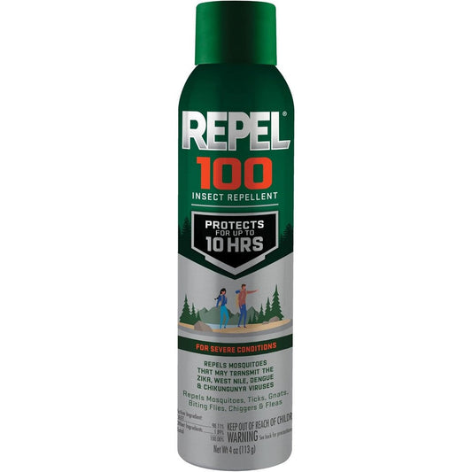 Repel 100 Insect Repellent four ounce bottle front view
