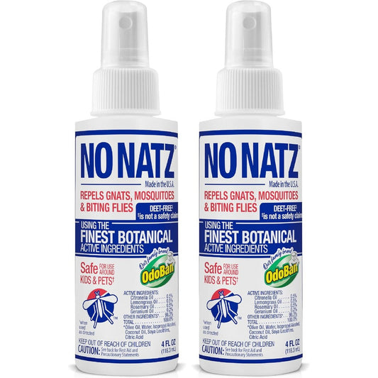 No Natz Botanical Insect Repellent 4 Ounce front view