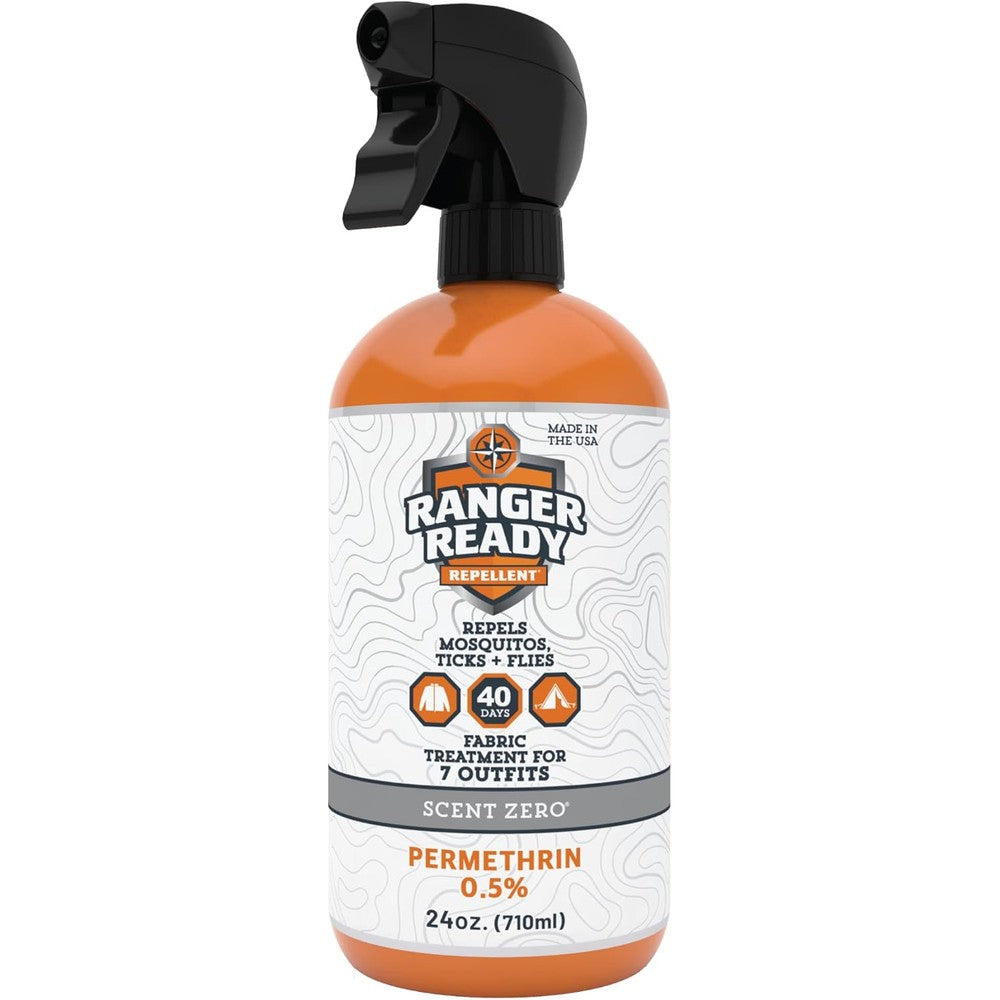 Ranger Ready Repellents Permethrin Spray front view bottle