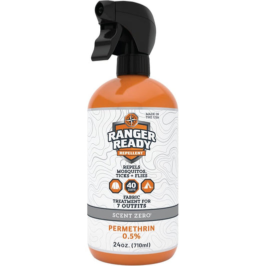 Ranger Ready Repellents Permethrin Spray front view bottle