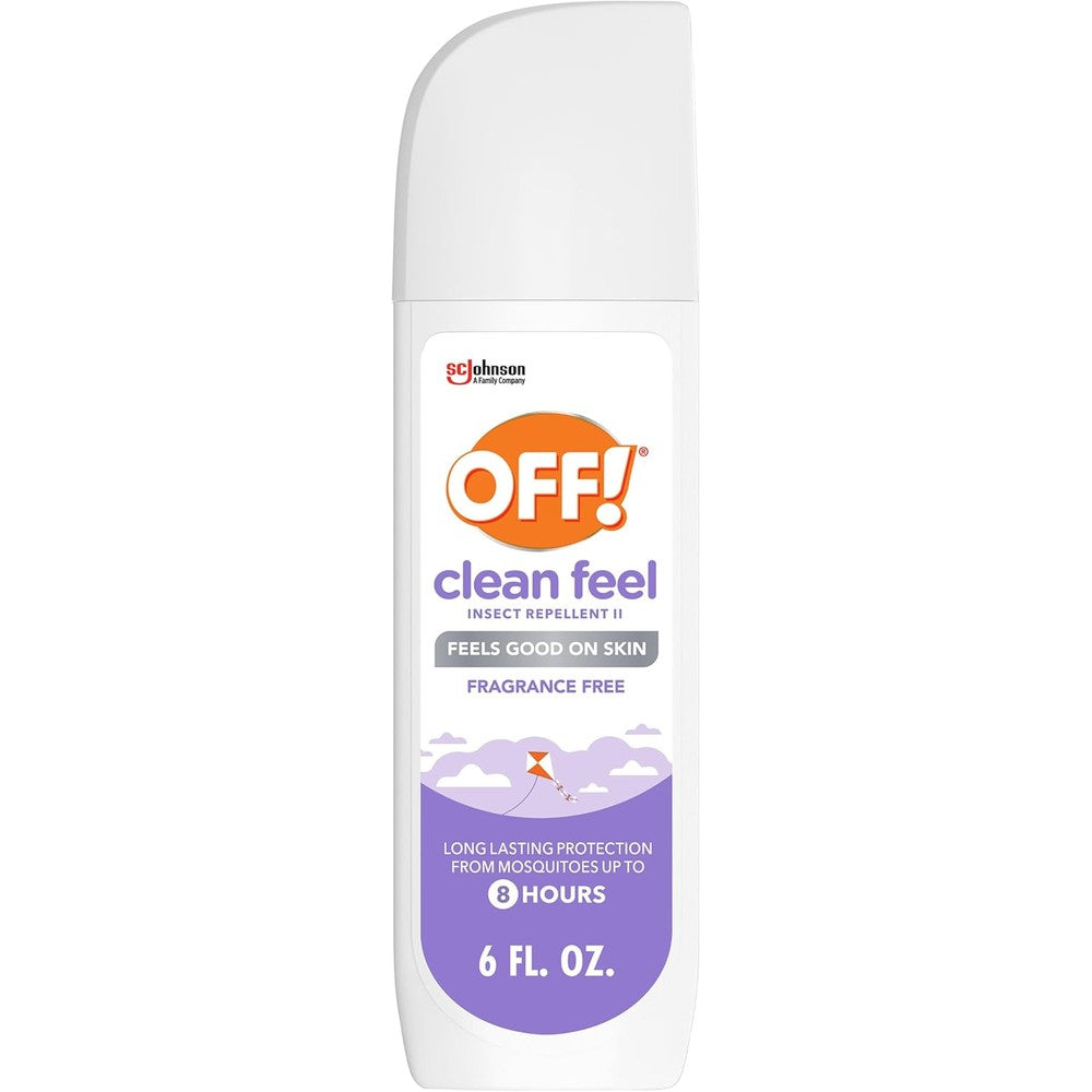 Off! Clean Feel Insect Repellent Spritz 20% Picaridin bottle front view