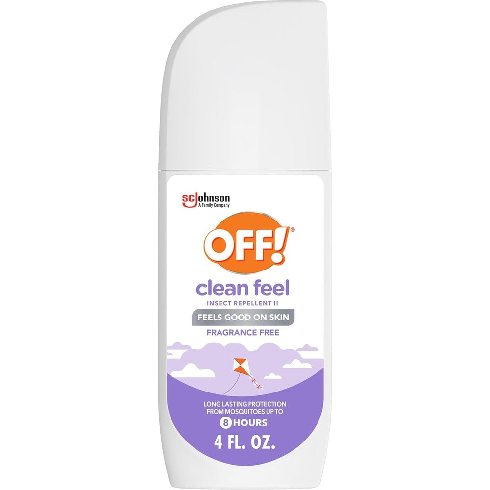 S C Johnson Off! Clean Feel Insect Repellent Spritz bottle front view