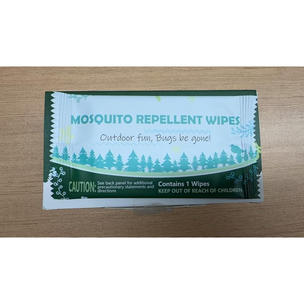 Bug Soother Jartc natural mosquito repellent wipes front packaging view for authentic bug protection