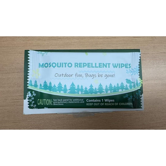 Bug Soother Jartc natural mosquito repellent wipes front packaging view for authentic bug protection