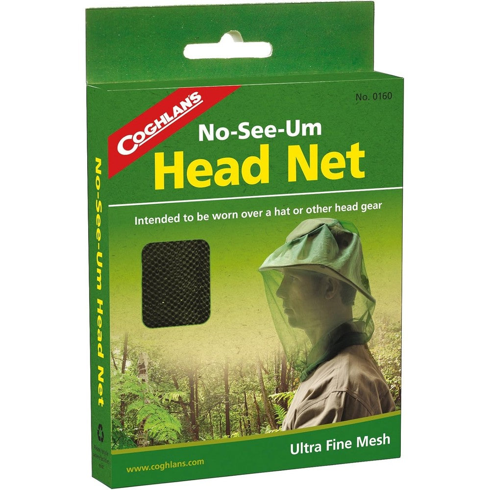 Coghlan's No-See-Um Head Net 2 Pack front view for insect protection