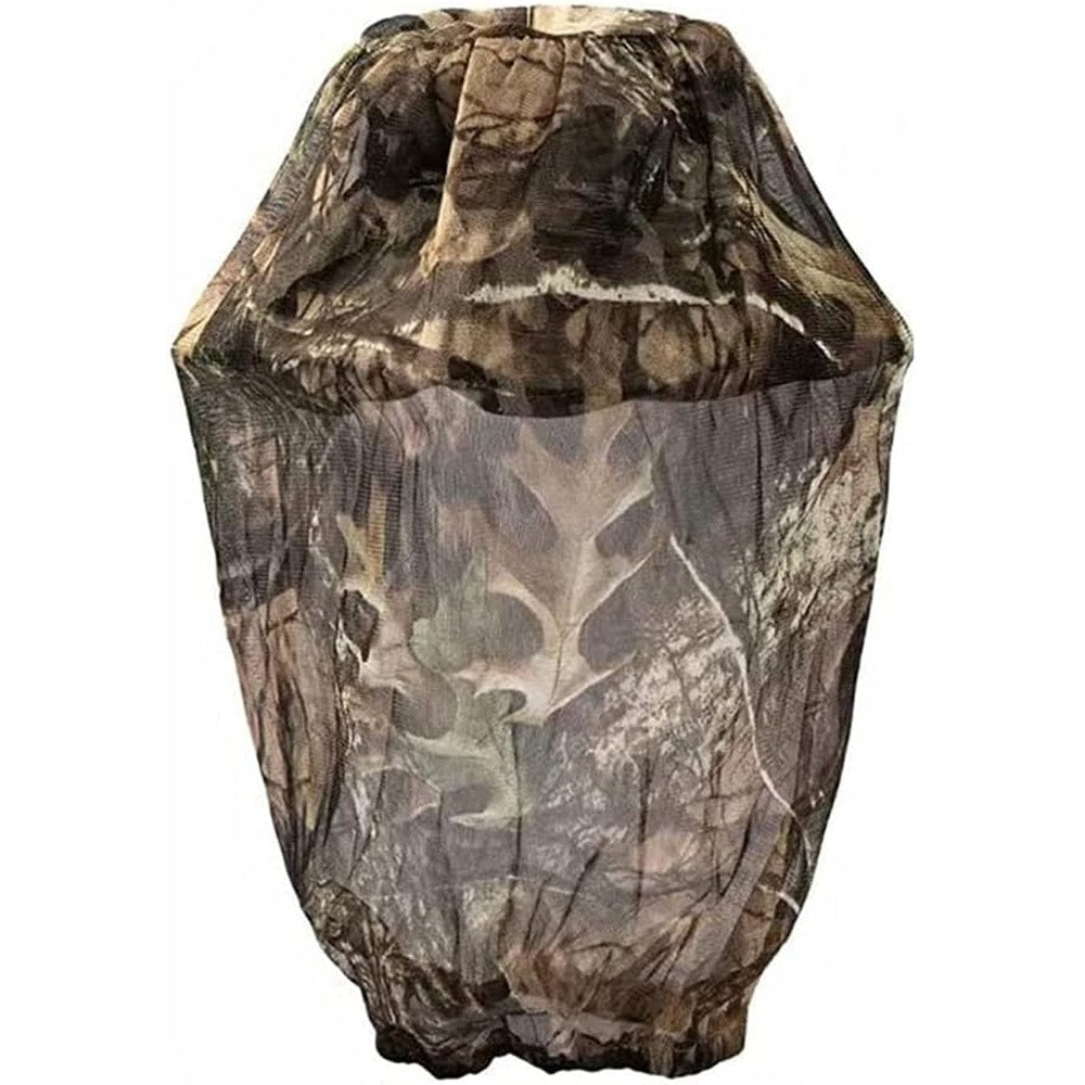Waxaya mosquito head net camo pattern front view
