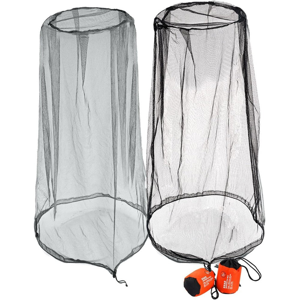 Wohohoho mosquito head net with drawstring front view