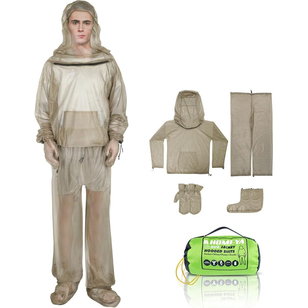 Homeya 4-piece net suit full body front view