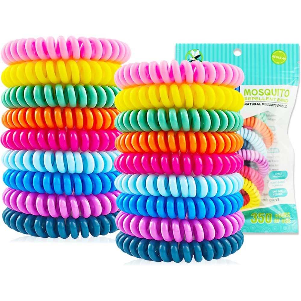 BuggyBands mosquito repellent bracelets and patches front view package