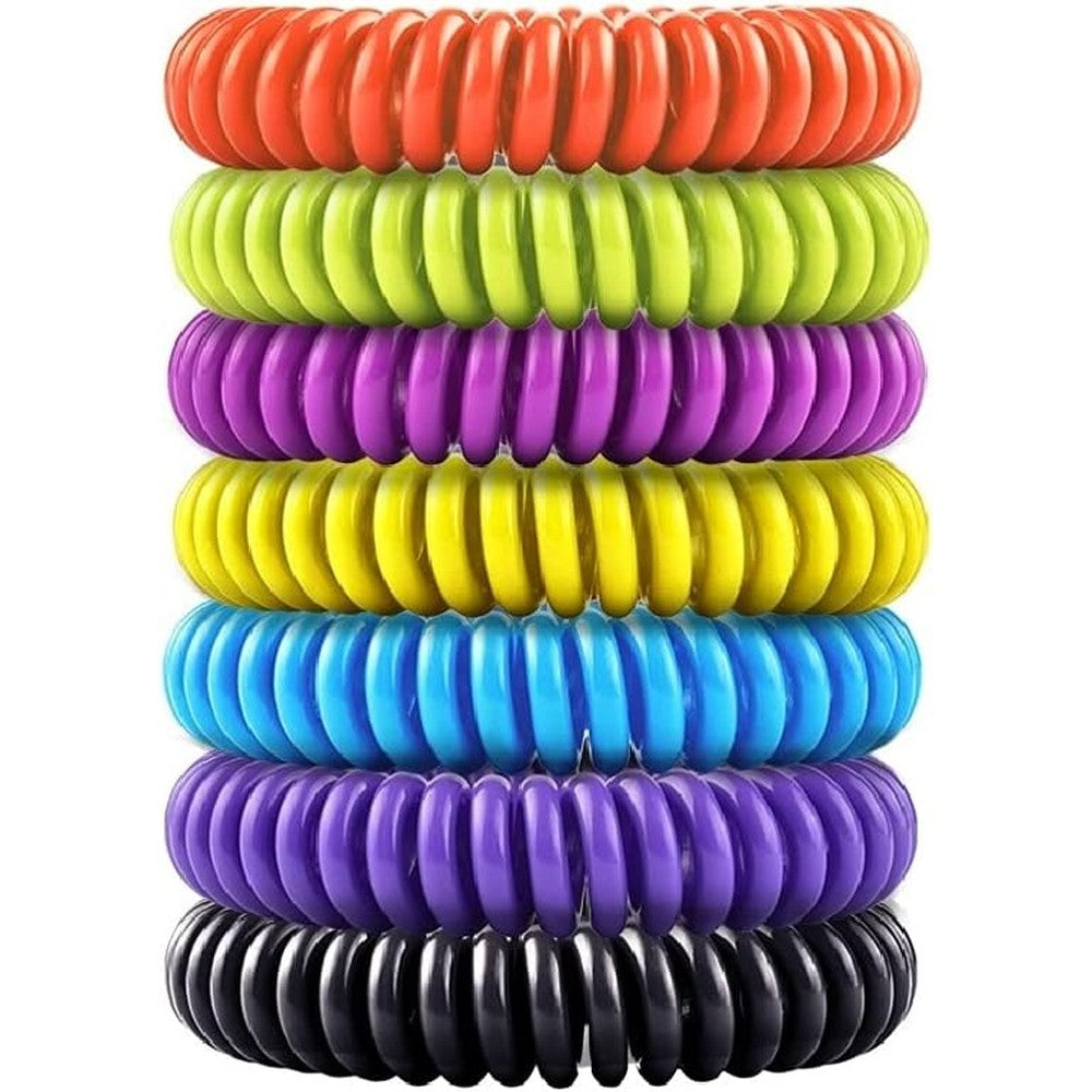 BuggyBands 14 pack mosquito repellent bracelets front view