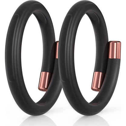 BuggyBands 2 Pack mosquito repellent bracelets front view