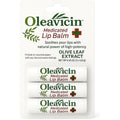 Oleavicin Natural Lip Balm front view packaging for chapped lip relief
