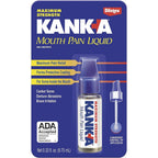 Kank-A Mouth Pain Liquid professional strength oral anesthetic bottle front view