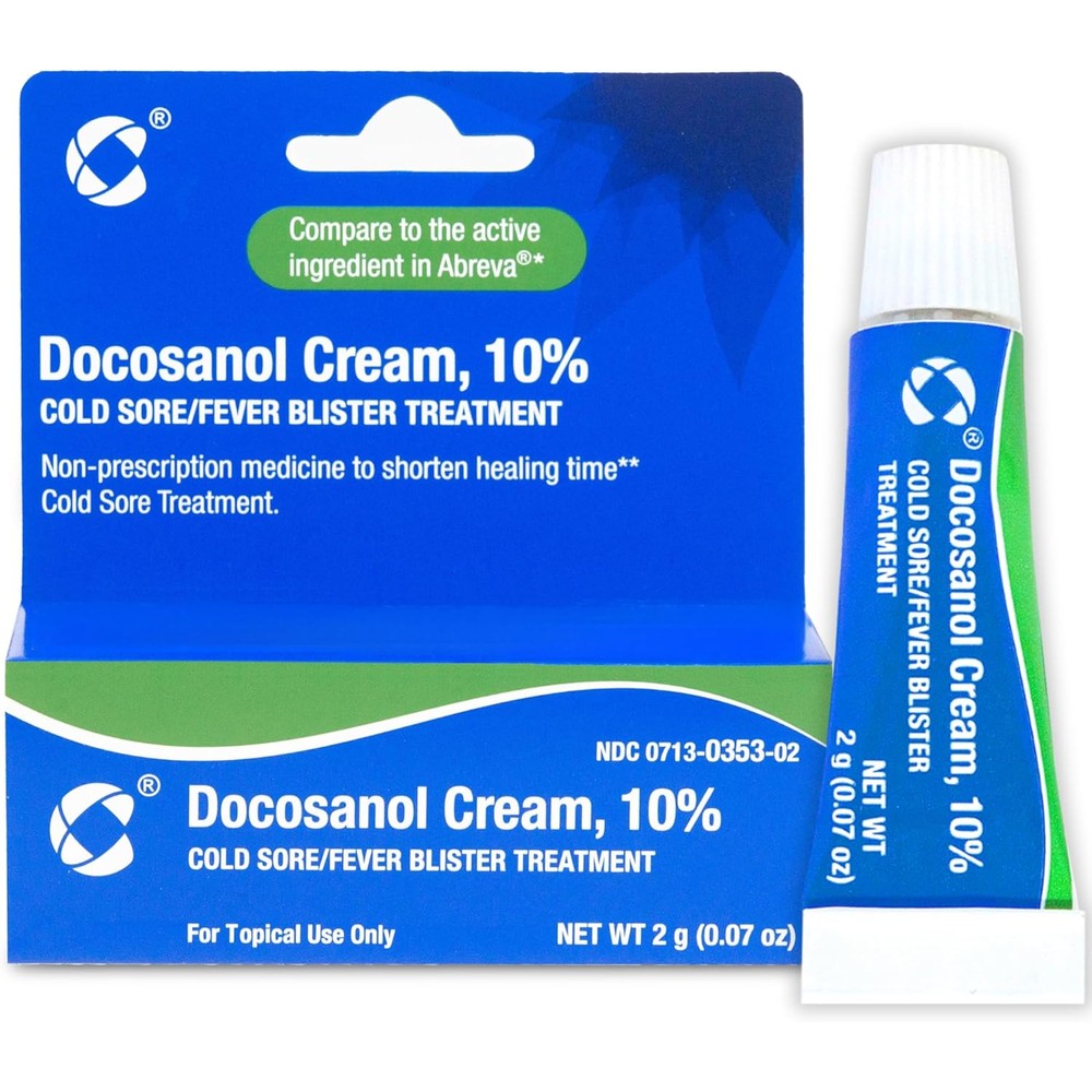 Cosette Docosanol Ten Percent Cold Sore Cream front view packaging