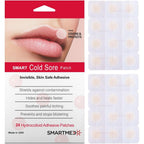 SMARTMED Smart Cold Sore Treatment Patch pack front view showing premium packaging for lip care