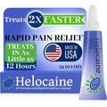 Helocaine Cold Sore Treatment front packaging view for rapid oral pain relief