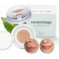 Coverology Cold Sore Treatment and Cold Sore Concealer Light tone jar front view