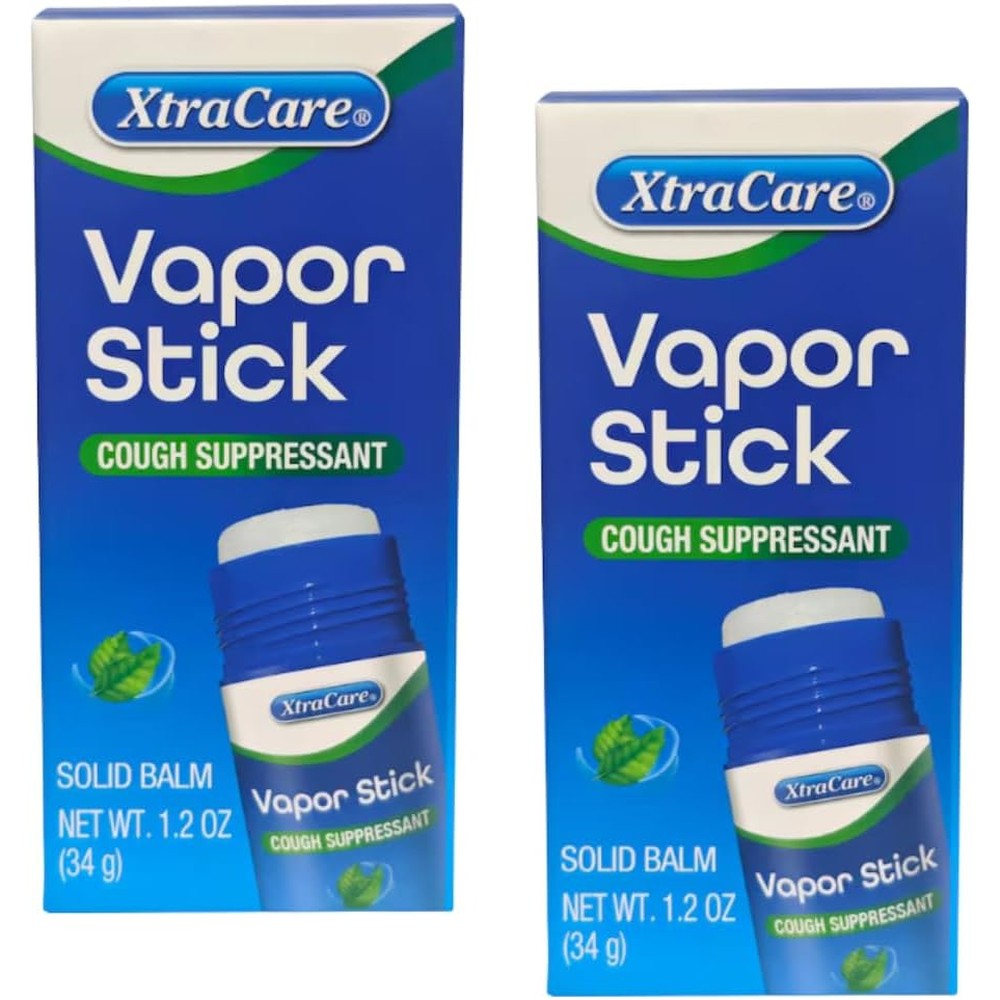 Xtracare Vapor Stick 2 Pack front view packaging