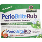 Nature's Answer PerioRub Topical Rub front view packaging for toothache relief